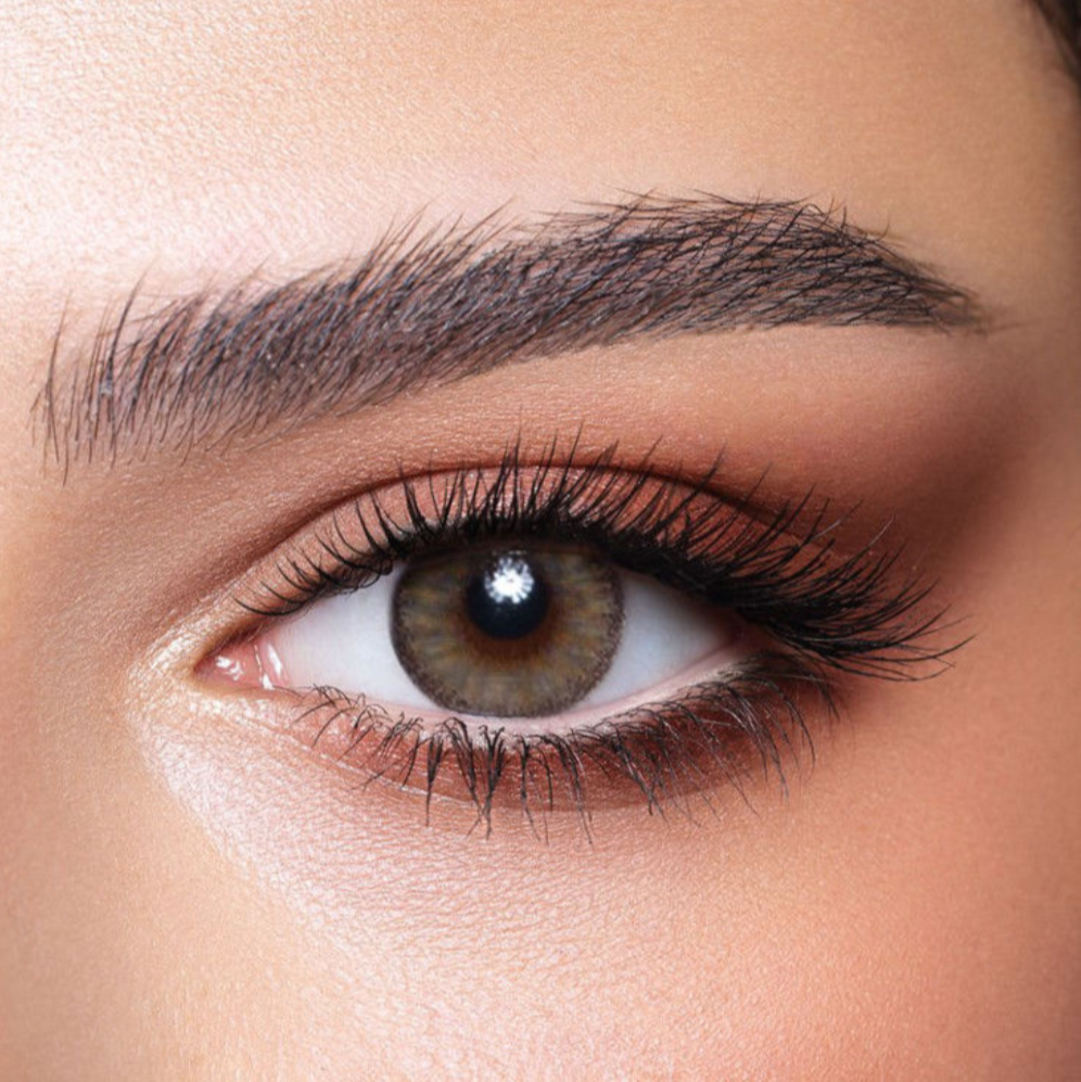 AGATE BROWN - Xena Optic - Medical and Cosmetic Lens Bio compatible elements making the lens soft & comfortable throughout the day High Water retention that allow high oxygen permeability Ideal for eye dryness High Definition design & UV blocker USA materials FDA & CE approved - Contact Lenses BELLA