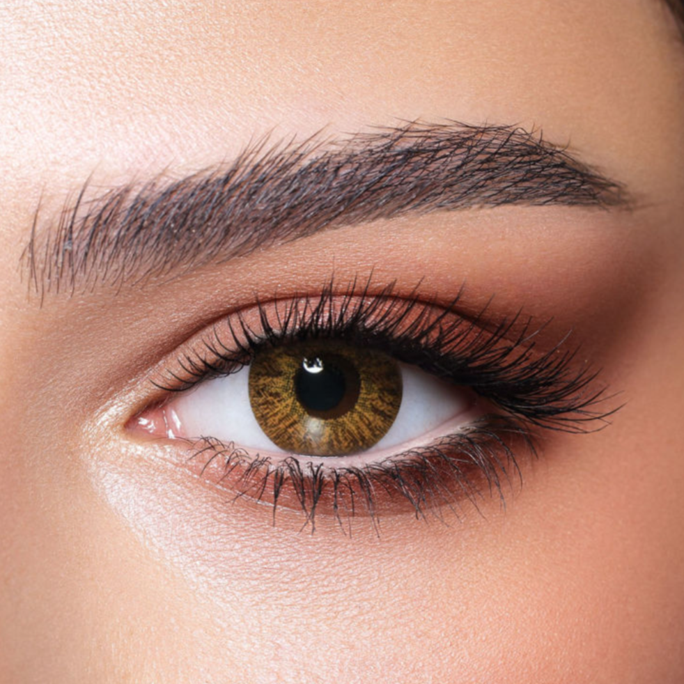 NATURAL COOL HAZEL - Xena Optic - Monthly contact lens Medical and Cosmetic Lens Bio compatible elements making the lens soft & comfortable throughout the day High Water retention that allow high oxygen permeability Ideal for eye dryness High Definition design & UV blocker USA materials FDA & CE approved - Contact Lenses BELLA