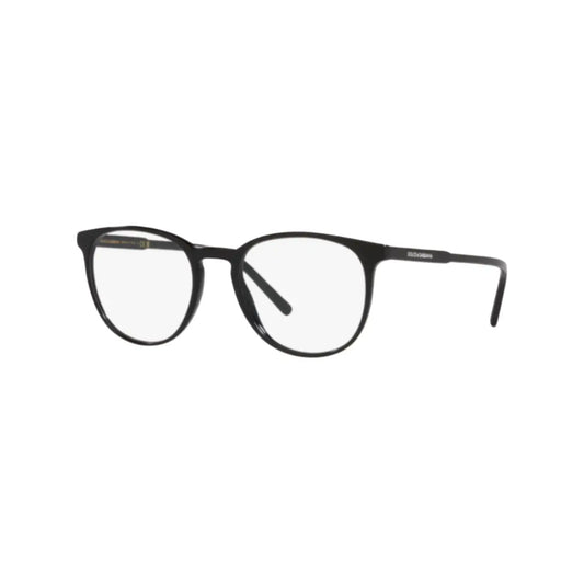Dolce & Gabbana DG3366 Black eyeglasses – 45-degree view