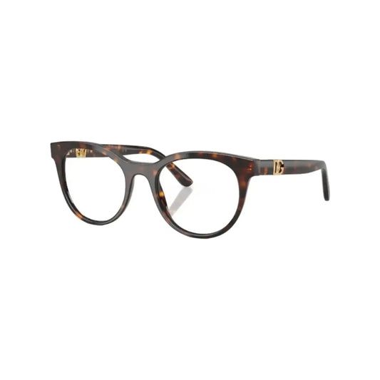Dolce & Gabbana DG3399 Brown eyeglasses – 45-degree view