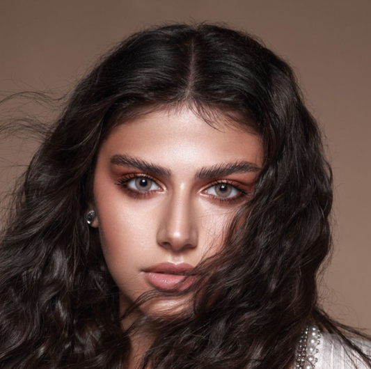 SANDY GRAY - Xena Optic - Medical and Cosmetic Lens Bio compatible elements making the lens soft & comfortable throughout the day High Water retention that allow high oxygen permeability Ideal for eye dryness High Definition design & UV blocker USA materials FDA & CE approved - Contact Lenses BELLA 