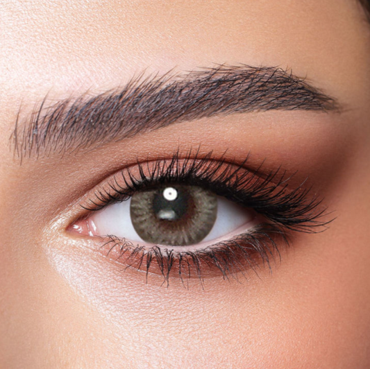 PLATINUM GRAY - Xena Optic - Medical and CosmeticLens Bio compatible elements making the lens soft & comfortable throughout the day High Water retention that allow high oxygen permeability Ideal for eye dryness High Definition design & UV blocker USA materials FDA & CE approved - Contact Lenses BELLA 