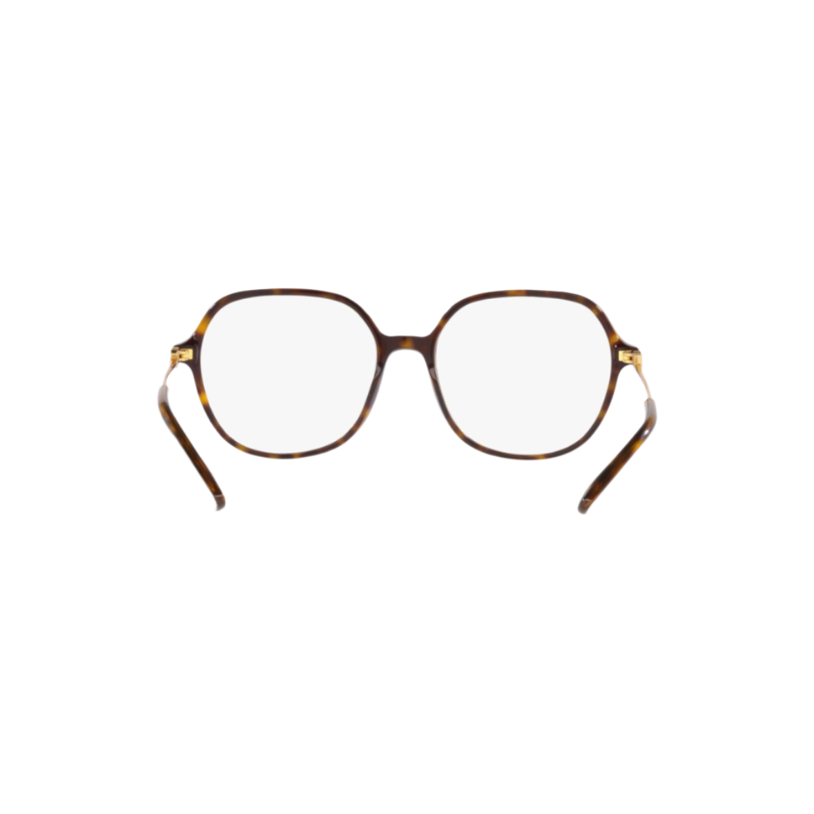 DOLCE AND GABBANA 3364 - Xena Optic - Frame Shape: Round Frame color: Tortoise Temple color: Gold - Eyeglasses DOLCE AND GABBANA 