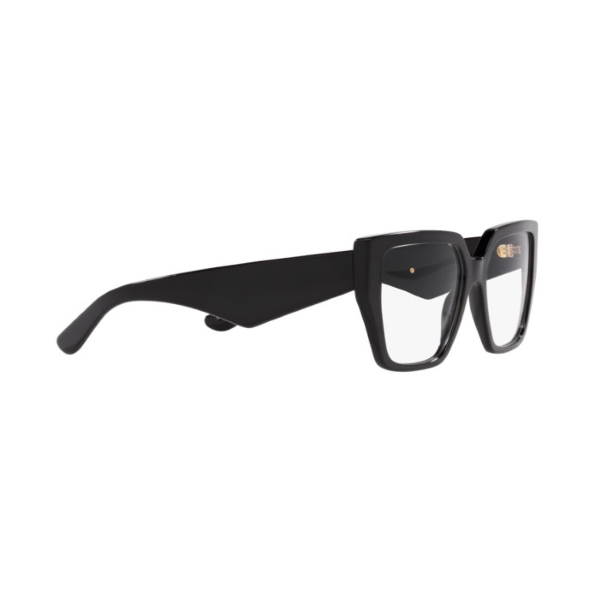 DOLCE AND GABBANA 3373 - Xena Optic - Frame Shape: Square Frame color: Black Frame material: Acetate Gender: Women - Eyeglasses DOLCE AND GABBANA 