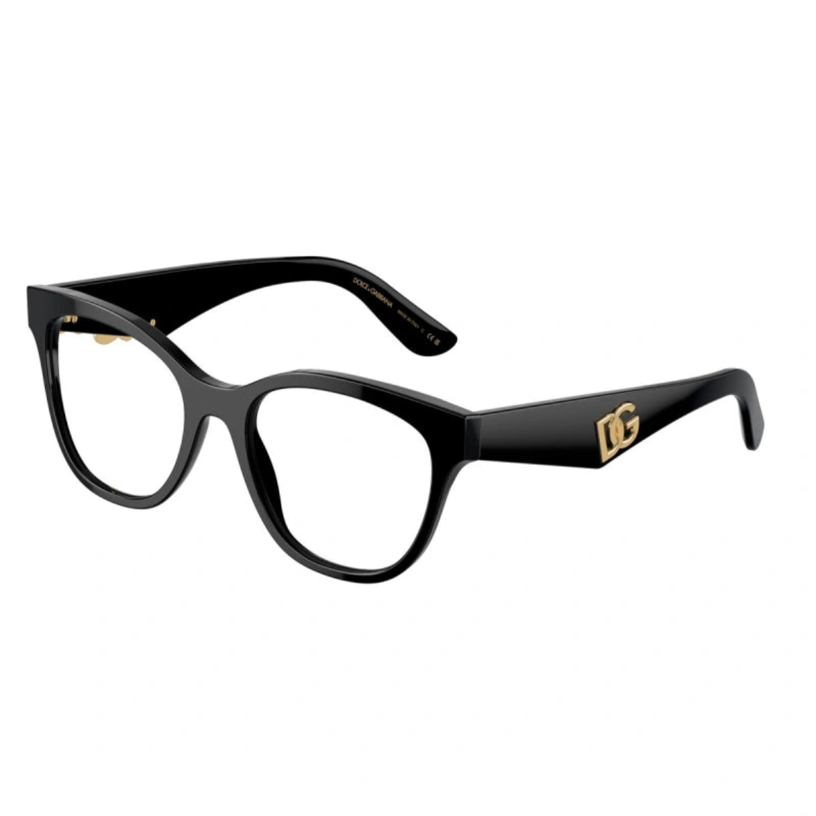 DOLCE AND GABBANA 3371 - Xena Optic - Frame Shape: Phantos Frame color: Black Frame material: Acetate Gender: Women - Eyeglasses DOLCE AND GABBANA 