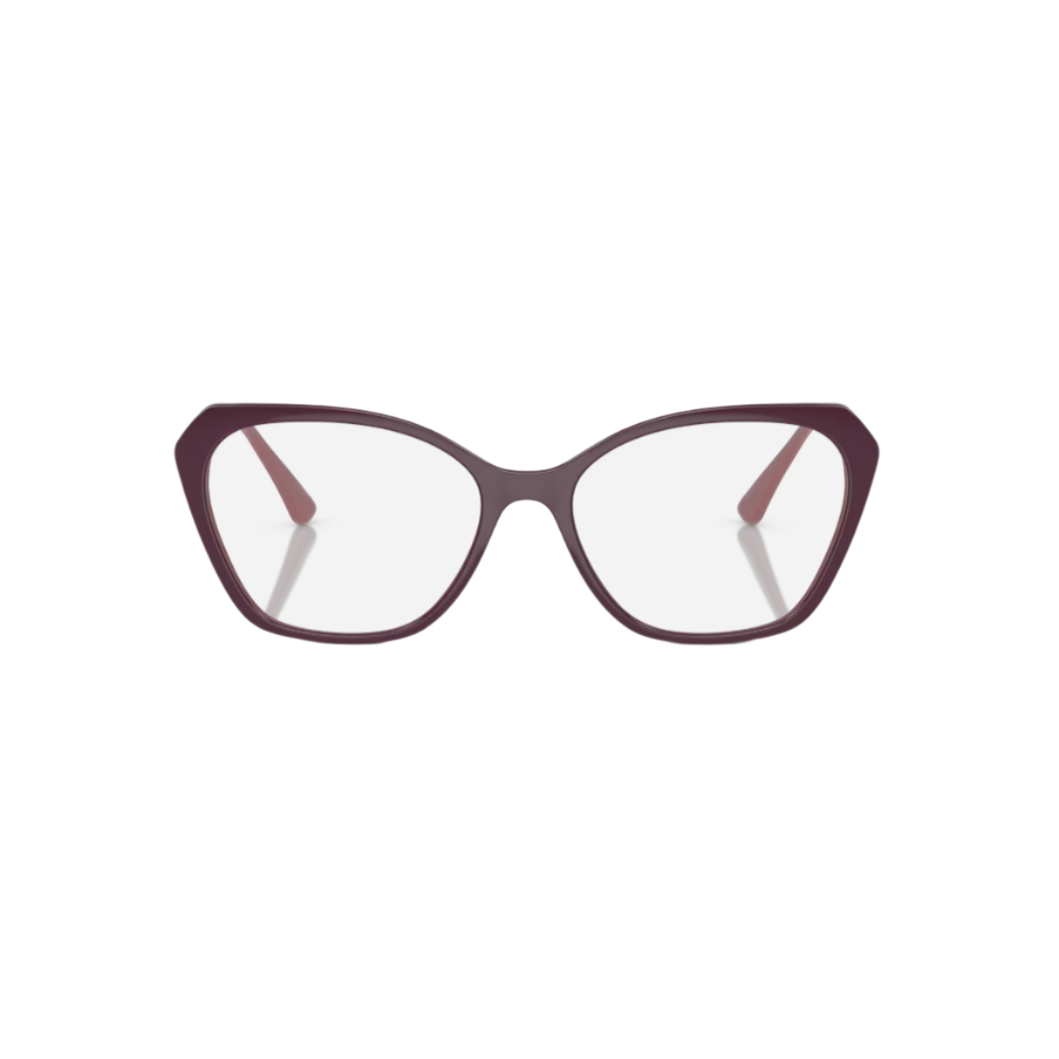 VOGUE 5522 - Xena Optic - Model Code: VO5522 3100 52-16 Frame shape: Irregular Front color: Top Red Purple/full Old Pink Frame material: Injected - Eyeglasses VOGUE 