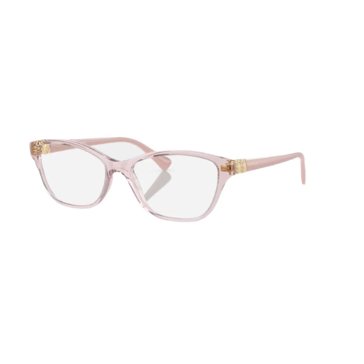 VOGUE 5516 - Xena Optic - Model Code: VO5516B 2942 53-16 Frame shape: Cat eye Front color: Transparent Pink Frame material: Nylon - Eyeglasses VOGUE 