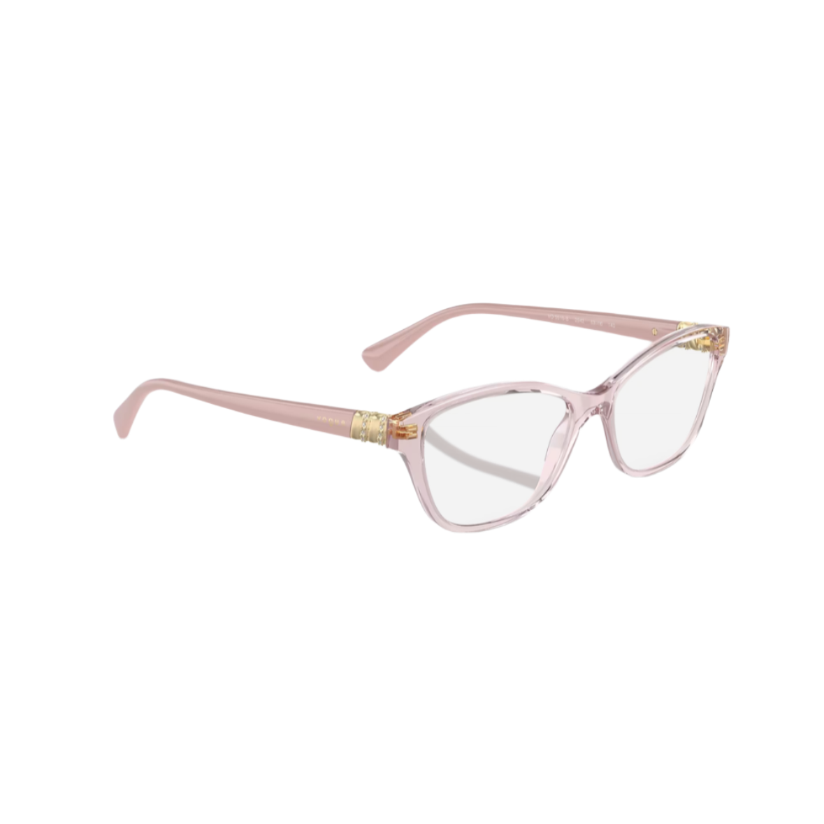 VOGUE 5516 - Xena Optic - Model Code: VO5516B 2942 53-16 Frame shape: Cat eye Front color: Transparent Pink Frame material: Nylon - Eyeglasses VOGUE 