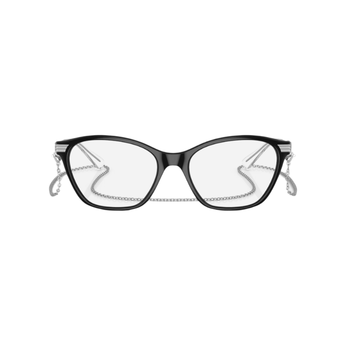 VOGUE 5461 - Xena Optic - Model Code: VO5461 W44 51-17 Frame shape: Cat Eye Front color: Black Lens color: Demo Lens Frame material: Nylon & Propionate - Eyeglasses VOGUE 