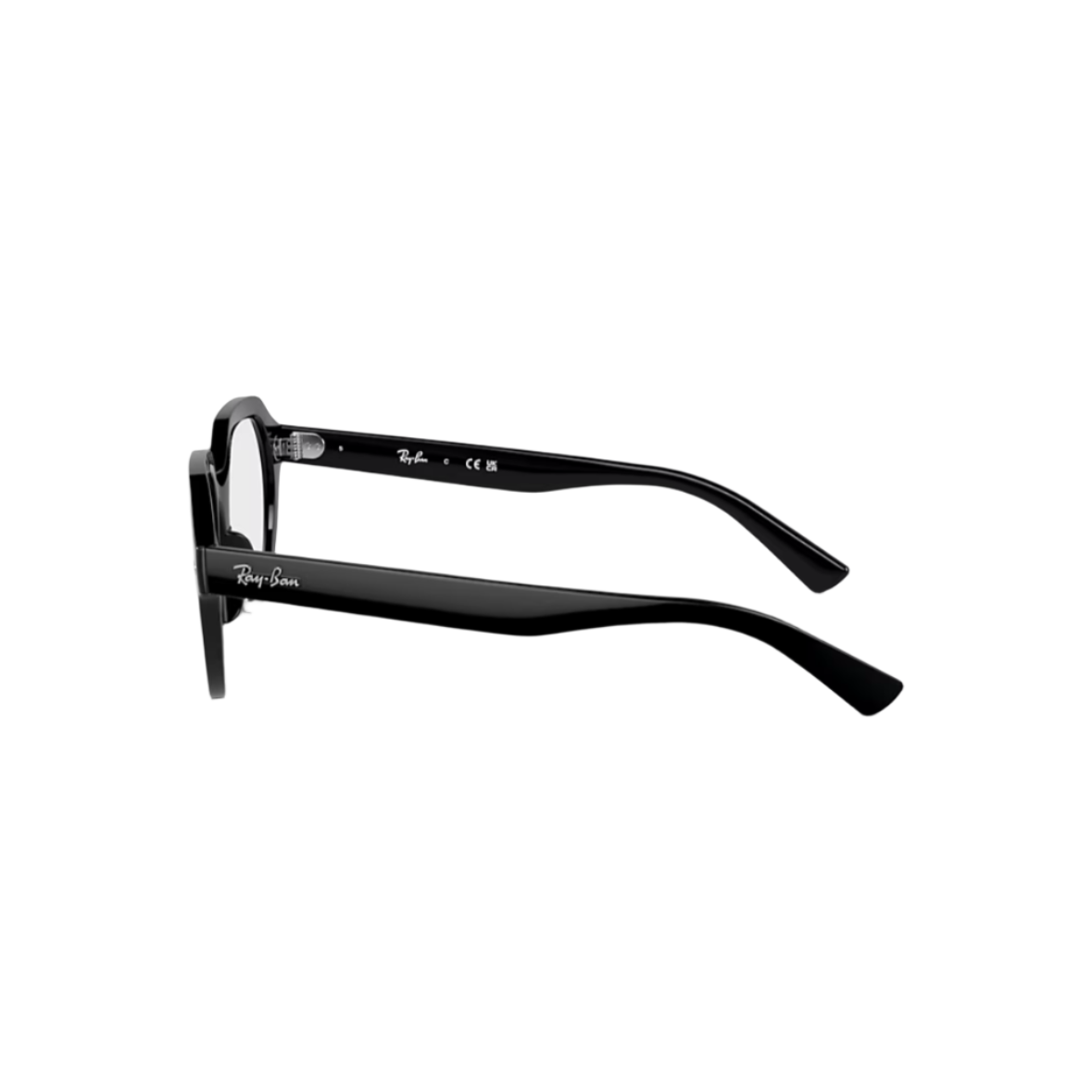 RAY BAN 7214 - Xena Optic - MODEL CODE RX7214 2000 49-20 FRAME DESCRIPTION: FRAME SHAPE: Square FRAME COLOR: Polished Black FRAME MATERIAL: Propionate TEMPLE COLOR: Black LENS INFORMATION: LENS COLOR: Clear PRODUCT DIMENSIONS: SIZE: 49 20mm LENS HEIGHT: 42mm TEMPLE LENGTH: 140mm FACE COVERAGE: FACE COVERAGE: Standard BRIDGE & NOSEPADS: High Bridge Fit - Eyeglasses Ray Ban 