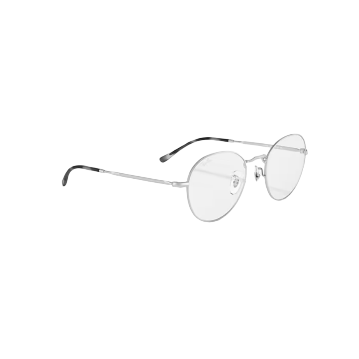 RAY BAN 3582 - Xena Optic - MODEL CODE RB3582V 2538 51-20 FRAME DESCRIPTION: FRAME SHAPE: Phantos FRAME COLOR: Matte Silver FRAME MATERIAL: Metal TEMPLE COLOR: Silver LENS INFORMATION: LENS COLOR: Clear PRODUCT DIMENSIONS: SIZE: 49 20mm LENS HEIGHT: 46.1mm TEMPLE LENGTH: 140mm FACE COVERAGE: FACE COVERAGE: Petite GEOFIT: Adjustable Nose Pads - Eyeglasses Ray Ban 