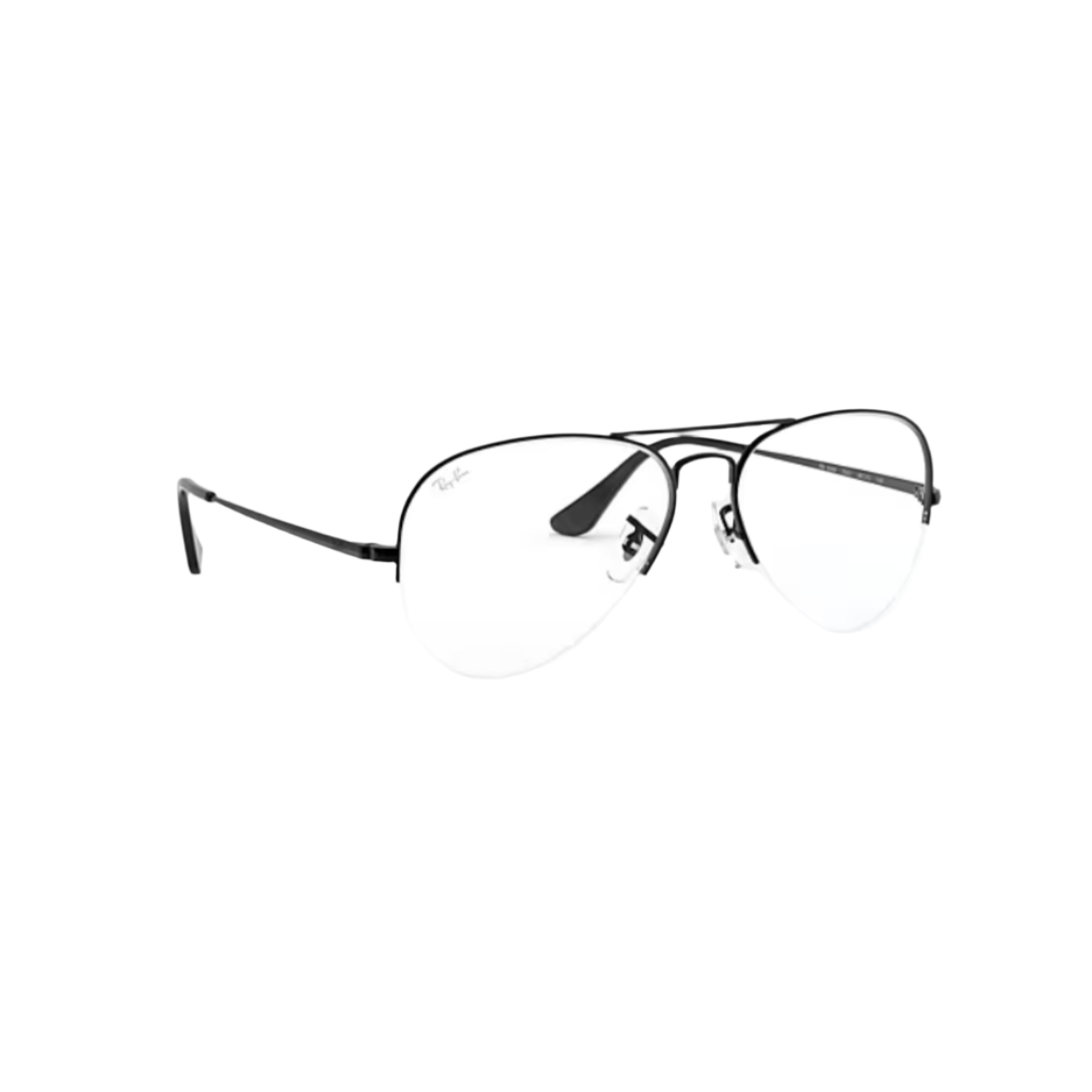 RAY BAN 6589 - Xena Optic - MODEL CODE RB6589 2503 59-15 FRAME DESCRIPTION: FRAME SHAPE: Pilot FRAME COLOR: Polished Black FRAME MATERIAL: Metal TEMPLE COLOR: Black LENS INFORMATION: LENS COLOR: Clear PRODUCT DIMENSIONS: SIZE: 59 15mm LENS HEIGHT: 51.4mm TEMPLE LENGTH: 140mm FACE COVERAGE: FACE COVERAGE: Standard GEOFIT: Universal Fit - Eyeglasses Ray Ban 