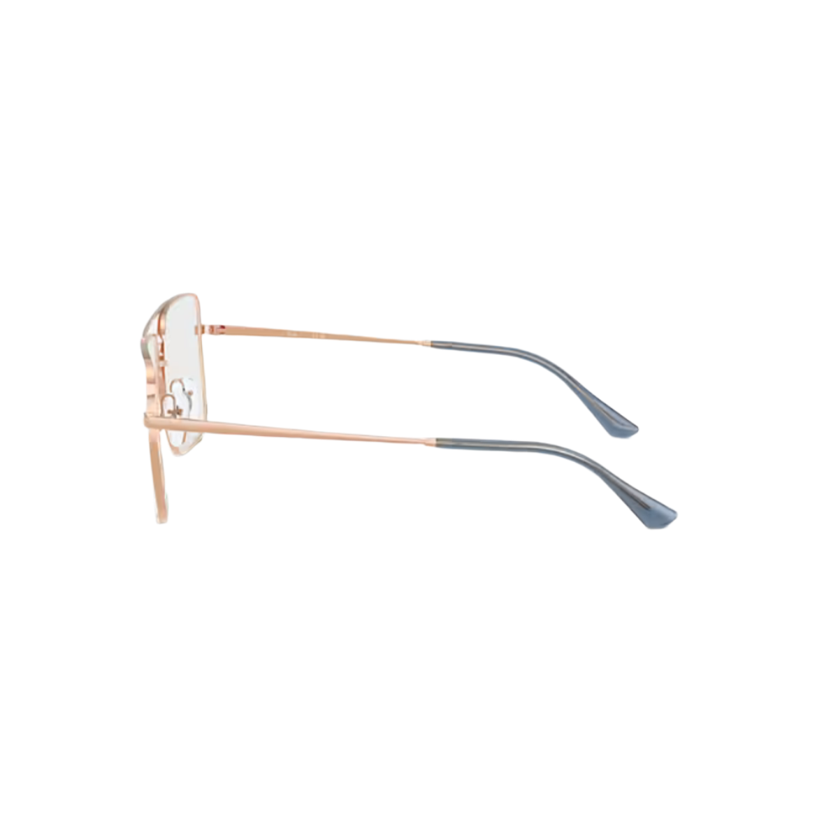 RAY BAN 3758 - Xena Optic - Model code RX3758V 3094 56-16 Frame description: Frame Shape: Square Frame color: Polished Rose Gold Frame material: Metal Temple color: Rose Gold Lens information: Lens color: Clear Product dimensions: SIZE: 56 16mm Lens height: 47.4mm Temple Length: 145mm Face coverage: face coverage: Standard Bridge & nosepads: Adjustable Nose Pads - Eyeglasses Ray Ban 