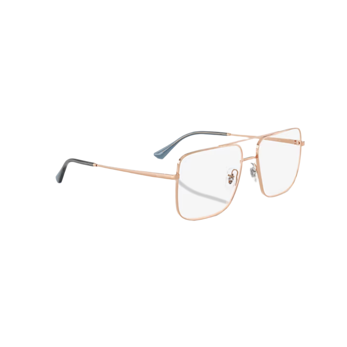 RAY BAN 3758 - Xena Optic - Model code RX3758V 3094 56-16 Frame description: Frame Shape: Square Frame color: Polished Rose Gold Frame material: Metal Temple color: Rose Gold Lens information: Lens color: Clear Product dimensions: SIZE: 56 16mm Lens height: 47.4mm Temple Length: 145mm Face coverage: face coverage: Standard Bridge & nosepads: Adjustable Nose Pads - Eyeglasses Ray Ban 