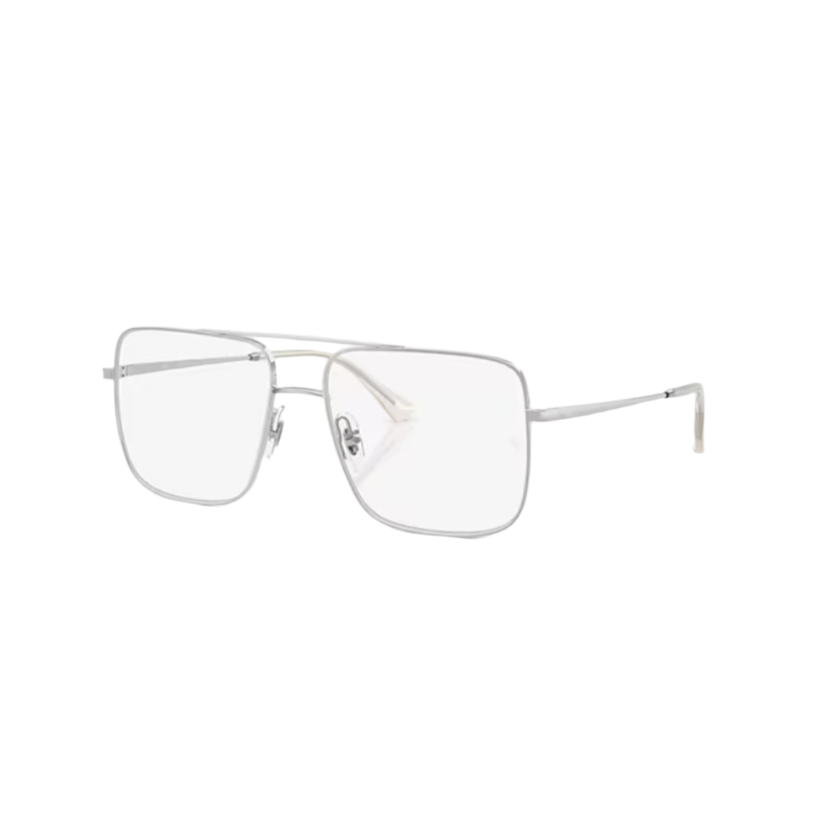 RAY BAN 3578 - Xena Optic - Model code RX3758V 2501 54-16 Frame description: Frame Shape: Square Frame color: Polished Silver Frame material: Metal Temple color: Silver Lens information: Lens color: Clear Product dimensions: SIZE: 54 16mm Lens height: 47.4mm Temple Length: 145mm face coverage: face coverage: Standard Bridge & nosepads: Adjustable Nose Pads - Eyeglasses Ray Ban 