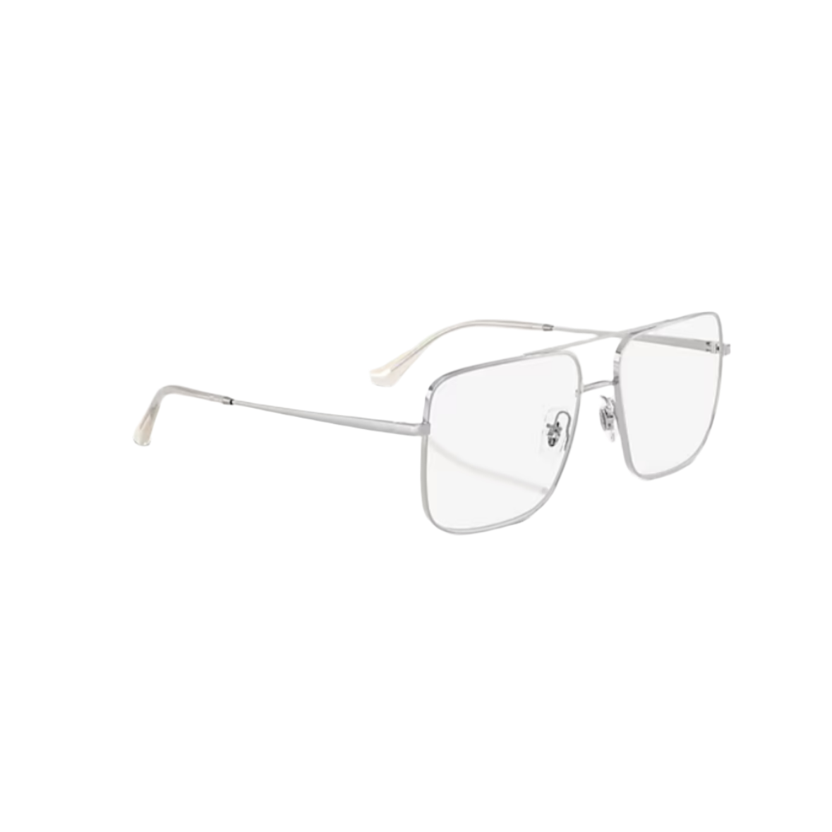 RAY BAN 3578 - Xena Optic - Model code RX3758V 2501 54-16 Frame description: Frame Shape: Square Frame color: Polished Silver Frame material: Metal Temple color: Silver Lens information: Lens color: Clear Product dimensions: SIZE: 54 16mm Lens height: 47.4mm Temple Length: 145mm face coverage: face coverage: Standard Bridge & nosepads: Adjustable Nose Pads - Eyeglasses Ray Ban 