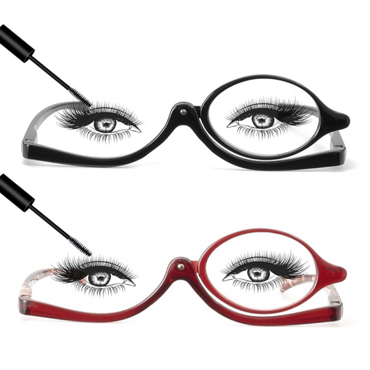 ONE-EYE MAKEUP GLASSES