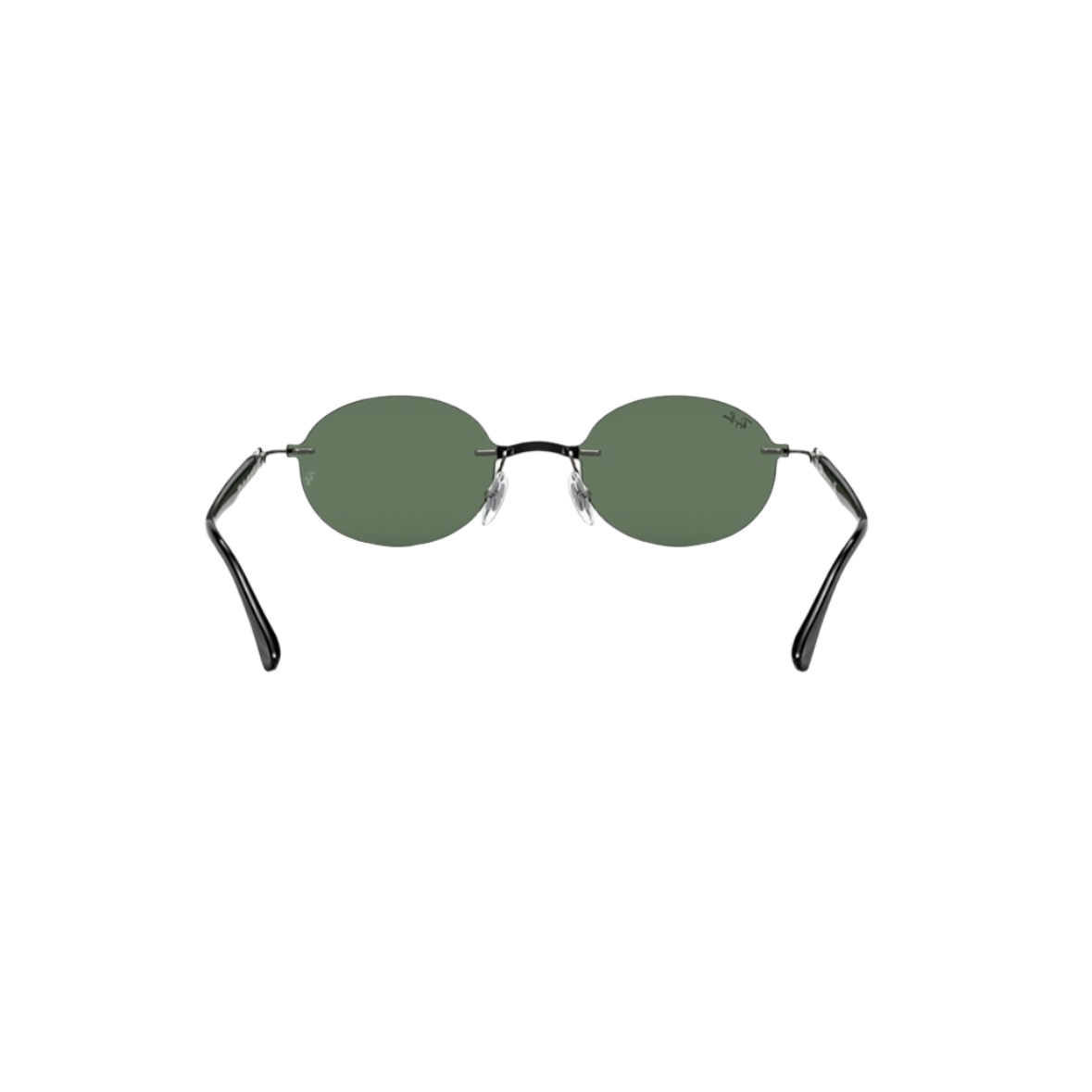 RAYBAN 8060 - Xena Optic - Frame description Frame Shape: Oval Frame color: Matte Gunmetal Frame material: Titanium Temple color: Gunmetal Lens information Lens color: Green Treatment: Solid Color Product dimensions Hinge to hinge: 133mm Lens height: 37.5mm Bridge width: 54 15mm Temple Length: 140mm Fitting Fitting: Narrow Geofit: High Bridge Fit - Sunglasses Ray Ban 