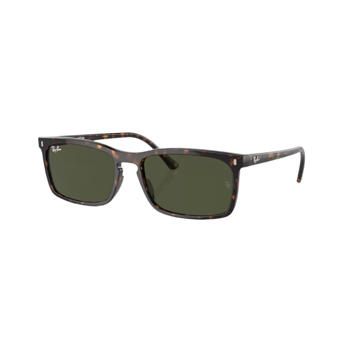 RAY BAN 4435 - Xena Optic - Frame description Frame shape: Rectangle Frame color: Polished Havana Frame material: Propionate Temple color: Havana Lens information Lens color: Green Treatment: Solid color Product dimensions Hinge to hinge: 131mm Lens height: 37.1mm Bridge width: 56 18mm Temple Length: 145mm Fitting Fitting: Regular Geofit: High Bridge Fit - Sunglasses Ray Ban 
