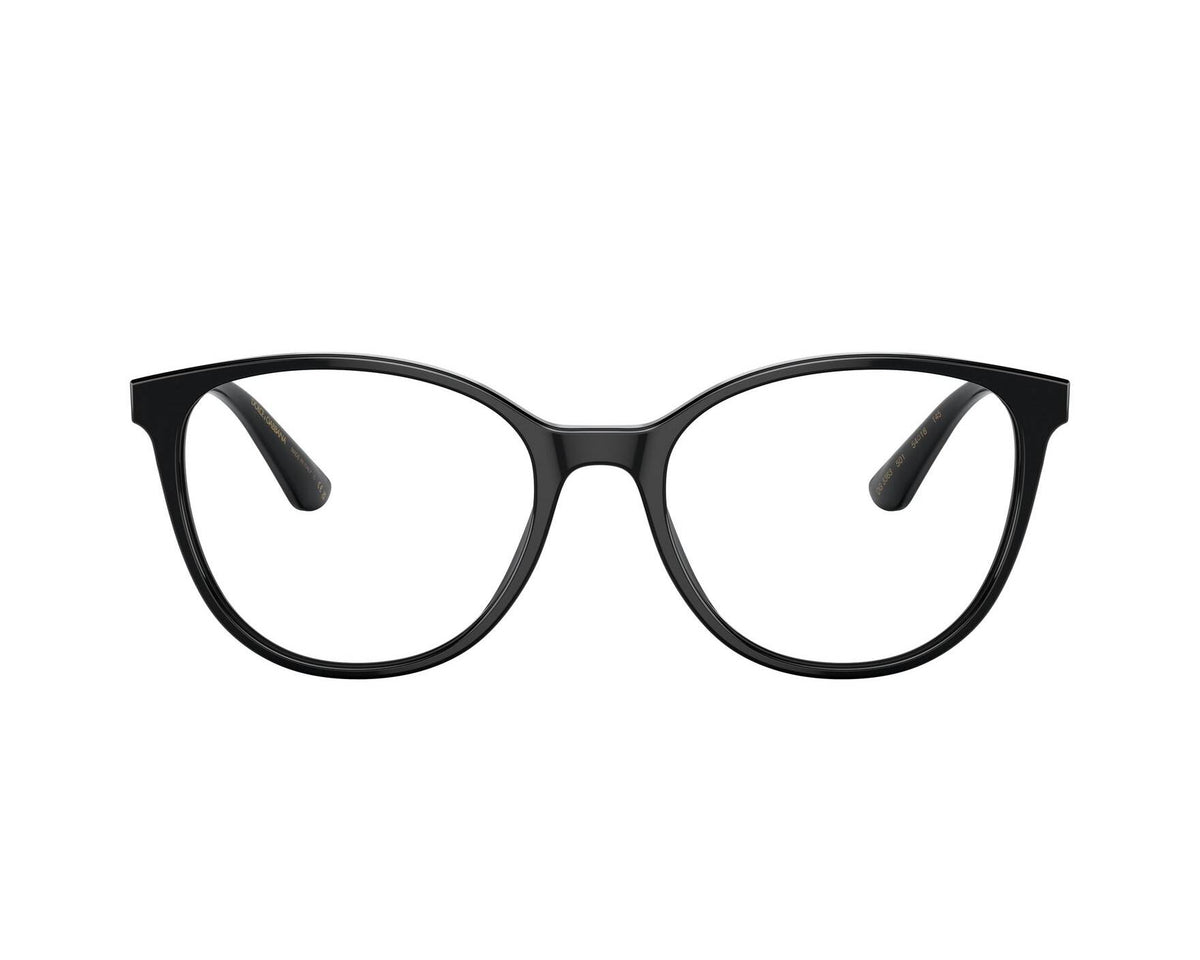Dolce and Gabbana DG3363 eyeglasses in black