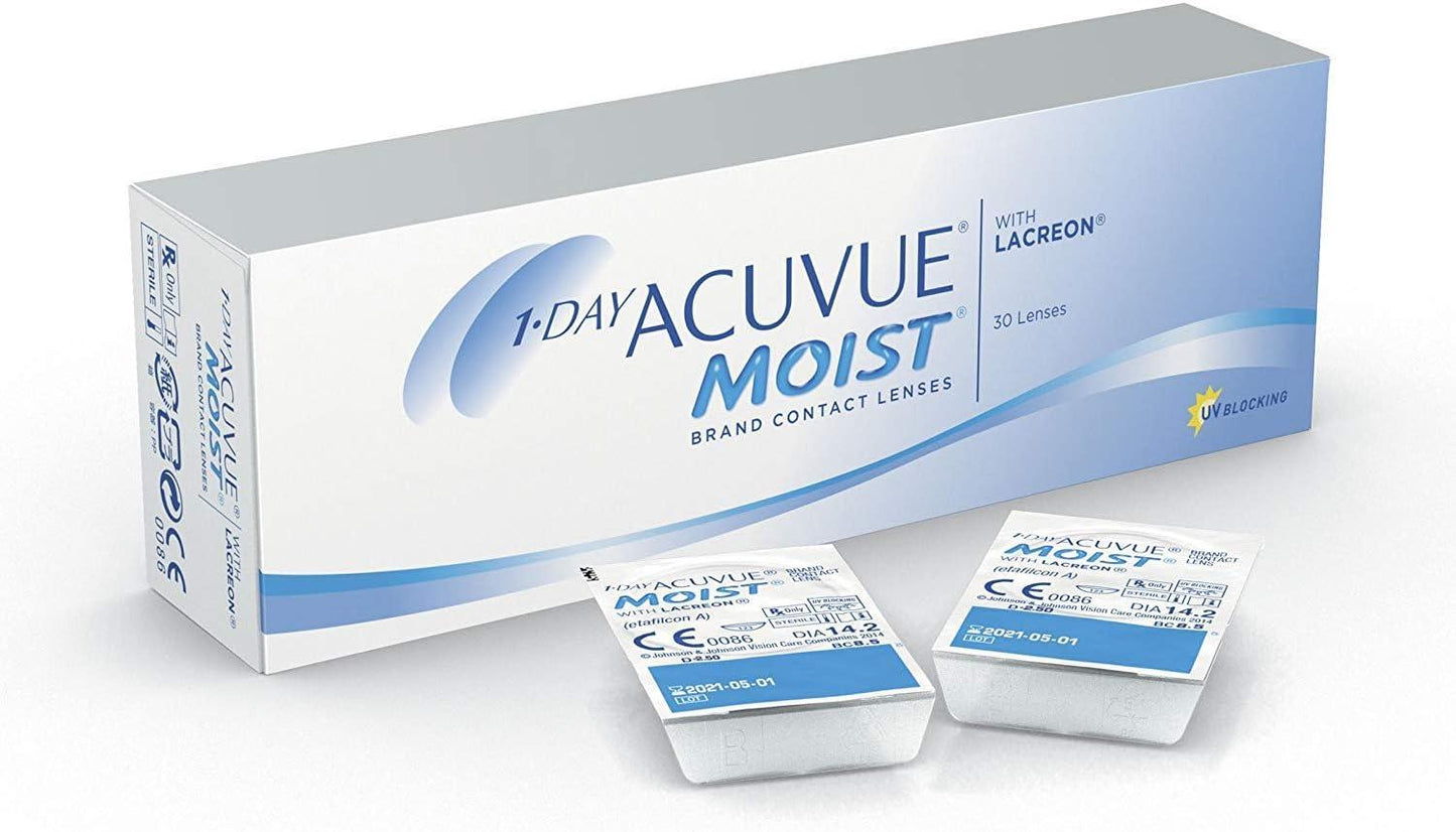 1-DAY ACUVUE® MOIST (Pack of 30)